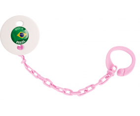 Attache-piruleta made in BRAZIL color rosa claro