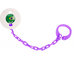 Attache-Piruleta Made in BRAZIL color violeta