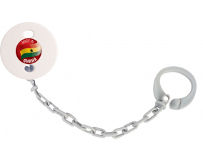 Attache-tétina made in GHANA Color gris