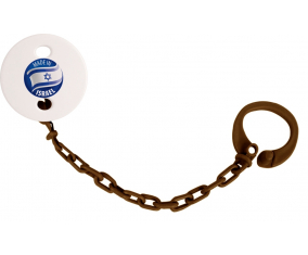 Attache-tétina hecha en ISRAEL Color Brown