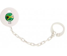 Attache-lingo Made in JAMAICA color Blanco