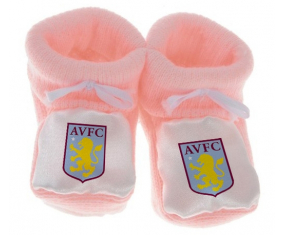 Chausson Bebé Aston Villa Club de Fútbol Color Rose