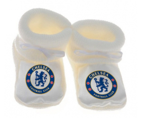Chausson bebé Chelsea Club de Fútbol Color Blanco