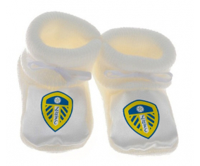 Chausson bebé Leeds United Football Club Color Blanco