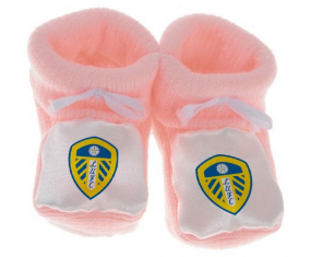 Chausson bebé Leeds United Football Club Color Rose