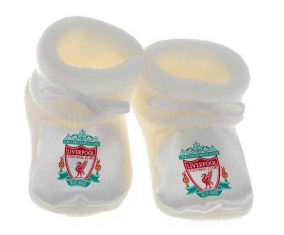 Chausson bebé Liverpool Football Club color blanco