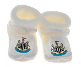 Chausson Bebé Newcastle United Club de Fútbol Color Blanco
