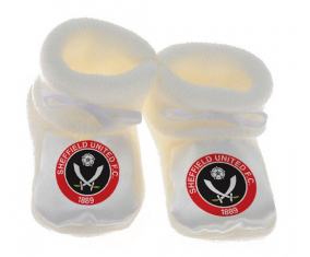 Chausson Baby Sheffield United Club de Fútbol Color Blanco