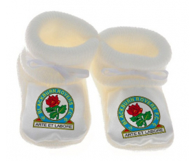 Chausson bebé Blackburn Rovers Football Club color blanco