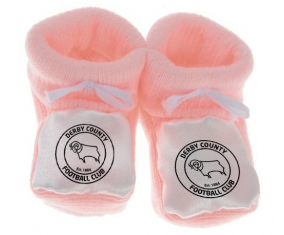 Chausson Baby Derby County Club de Fútbol Color rosa