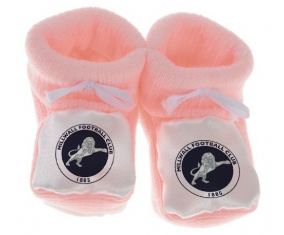 Chausson baby millwall club de fútbol color rosa