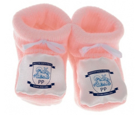 Chausson bebé Preston North End Football Club de color rosa