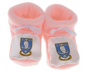 Chausson bebé Sheffield Wednesday Club de Fútbol Color Rose