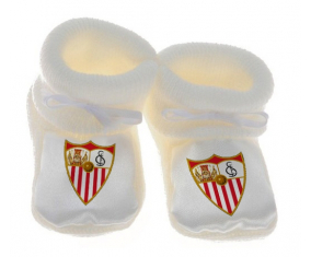 Chausson bebé Sevilla Fetbol Club color blanco