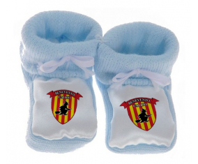 Chausson bebé Benevento Calcio azul