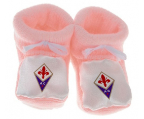 Chausson bebé Associazione Calcio Firenze Fiorentina color Rosa