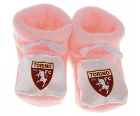 Chausson bebé Torino Club de Fútbol Color Rosa
