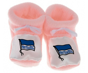 Chausson bebé Hertha Berliner Sport-Club color rosa