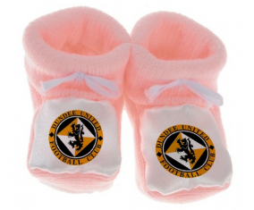 Chausson bebé Dundee United Football Club coloreado Rosa