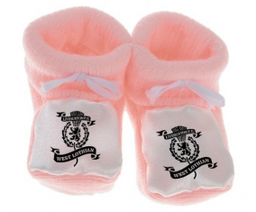 Chausson bebé Livingston Club de Fútbol Color Rose