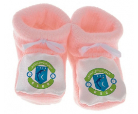 Chausson bebé rosa chebbian deportes croissant