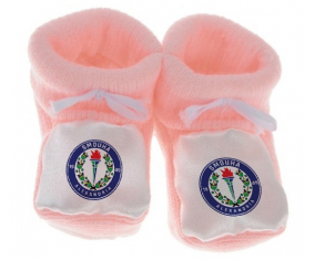 Chausson Baby Smouha Sporting Club Color Rosa