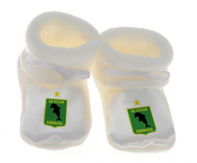 Chausson bebé AS Vita Club color blanco