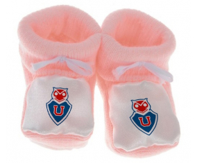 Chausson Baby Club Universidad de Chile en color rosa