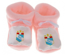 Chausson Baby Club Sporting Crystal Perú color rosa