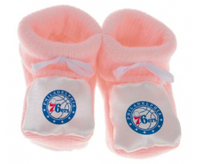 Chausson bebé Philadelphia 76ers color Rose