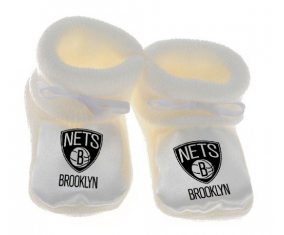 Chausson bebé Brooklyn Nets blanco