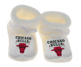 Chausson Bebé Chicago Bulls Blancos