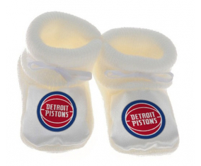 Chausson bebé Detroit Pistons color blanco