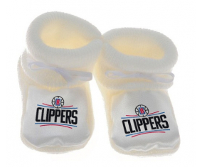 Chausson bebé Los Angeles Clippers color blanco