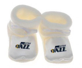 Chausson bebé utah jazz color blanco