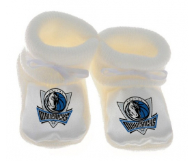 Chausson bebé Dallas Mavericks color blanco