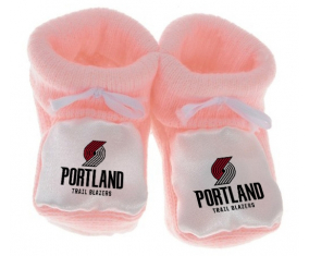 Chausson bebé Portland Trail Blazers color rosa