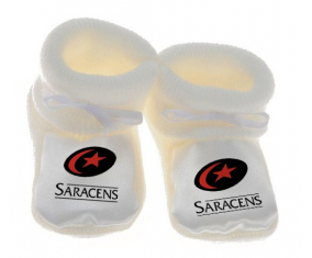Chausson bebé sarracenos blancos