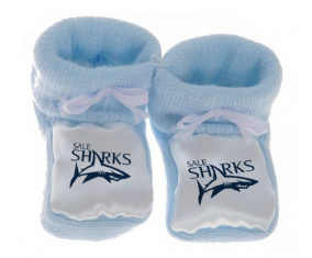 Chausson venta de bebés tiburones color azul