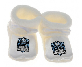 Chausson bebé Glasgow Warriors Rugby color blanco