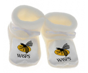 Chausson bebé london wasps blanco