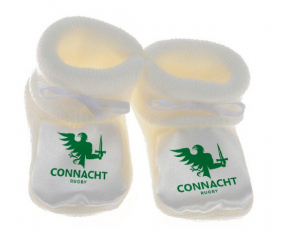 Chausson bebé Connacht Rugby color blanco