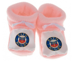 Chausson baby bath rugby color rosa