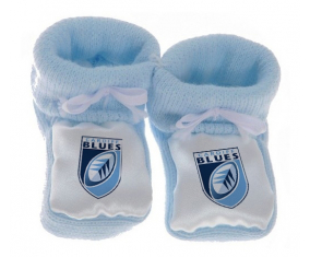 Chausson bebé Cardiff Blues azul