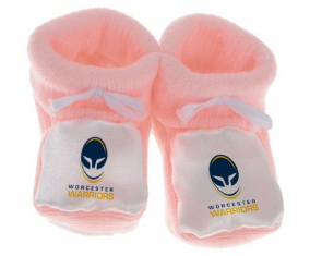 Chausson bebé Worcester Warriors color rosa