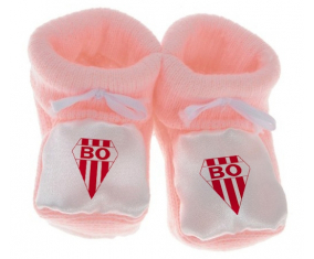 Chausson bebé Biarritz Olympique color Rosa