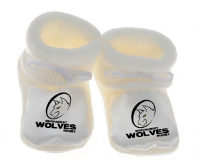 Chausson bebé Bucharest Wolves color blanco