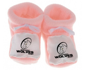 Chausson bebé Bucharest Wolves color rosa
