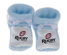 Chausson bebé Portuagal Rugby XV azul