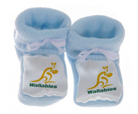 Chausson bebé Australia Rugby XV azul